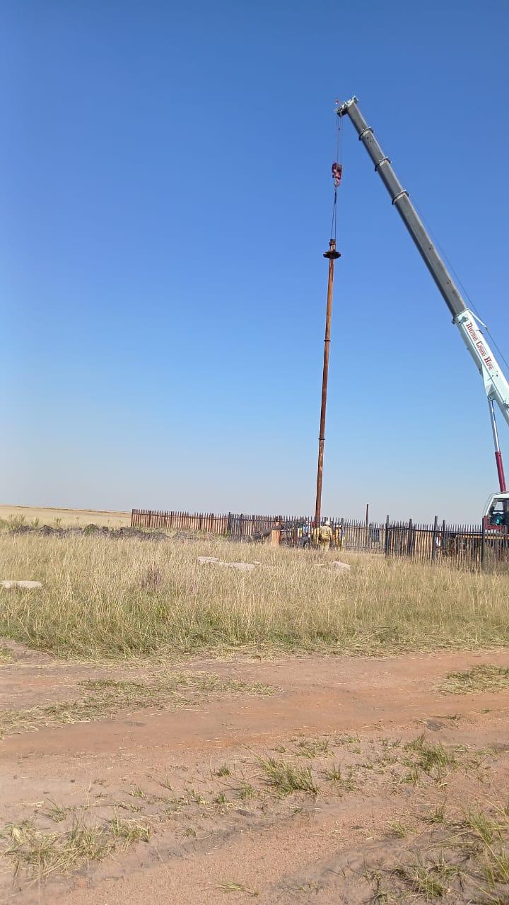 150 kW borehole pump set project photo 3
