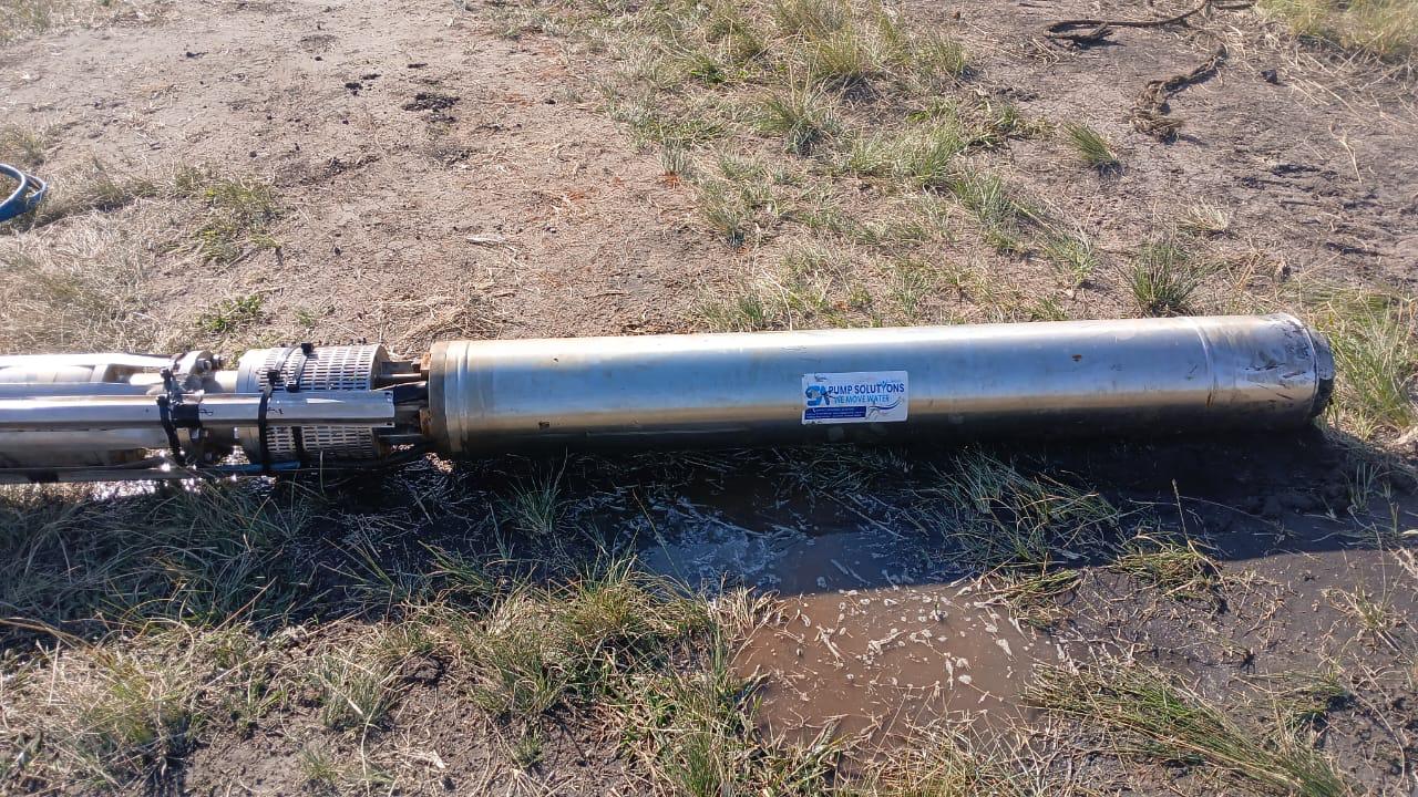 150 kW borehole pump set project photo 1