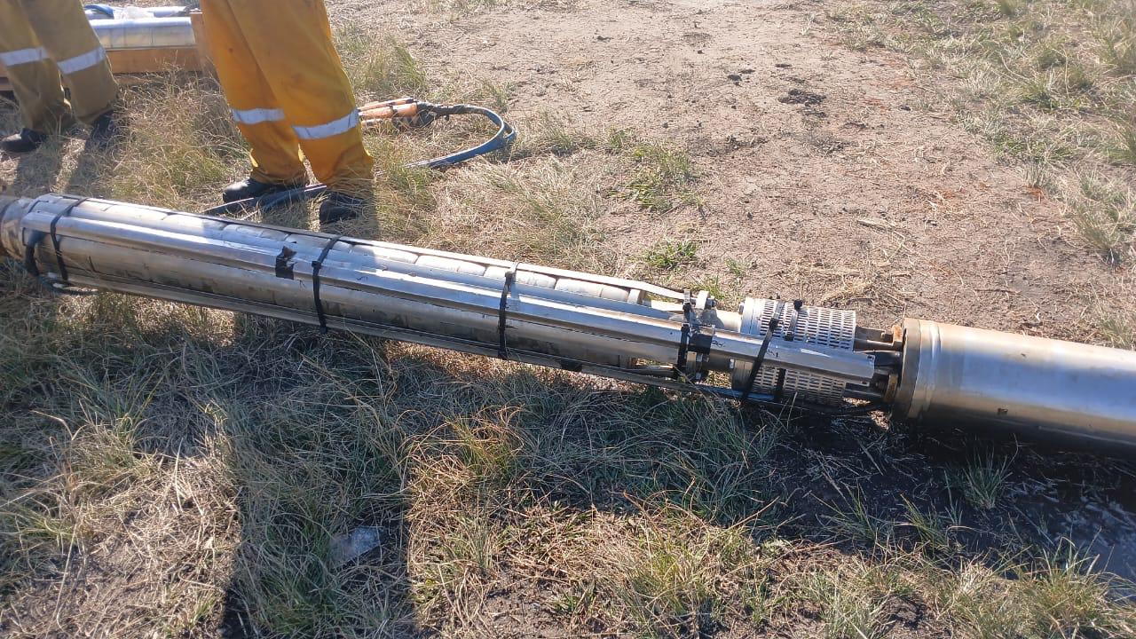 150 kW borehole pump set project photo 2