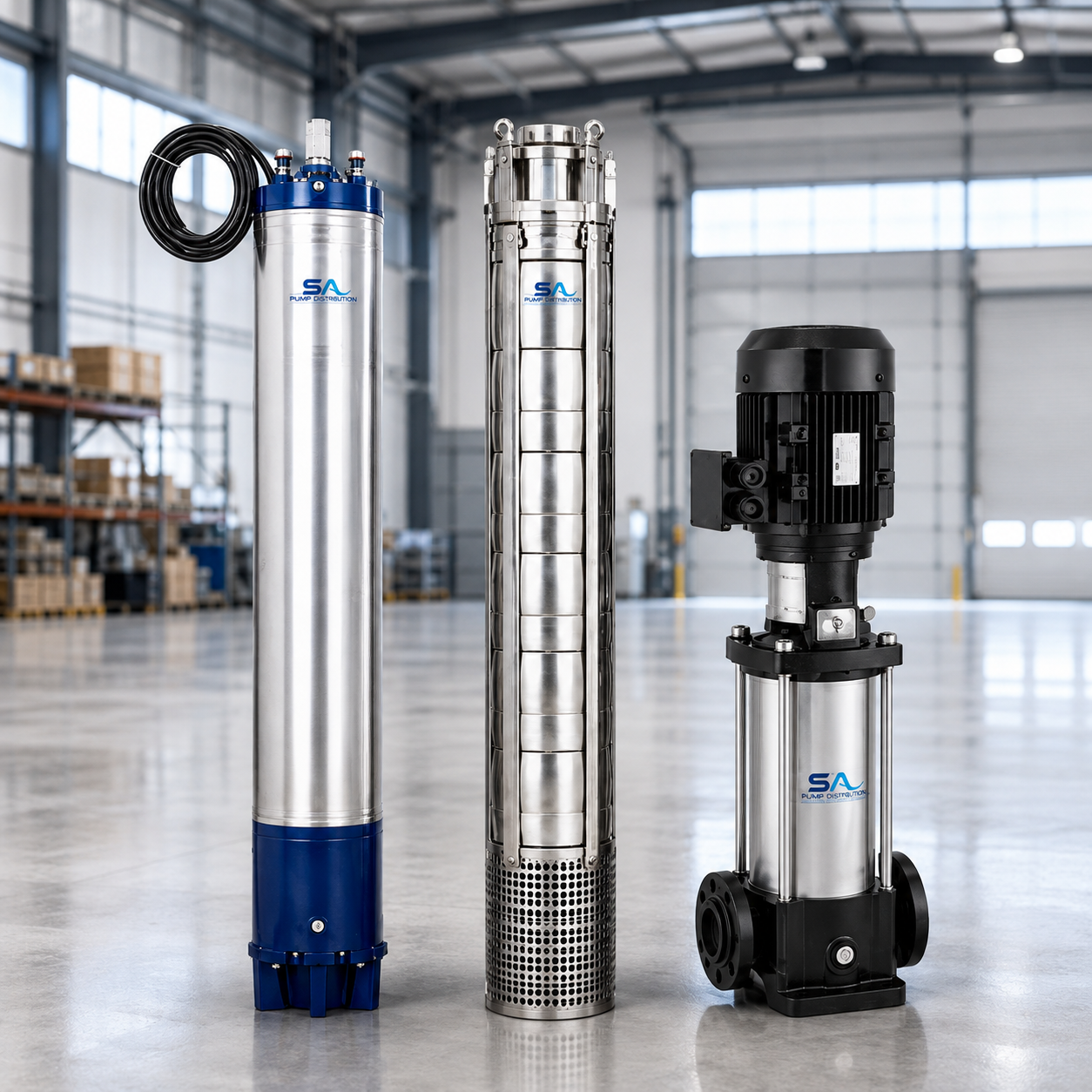 Borehole Pumps & Motors