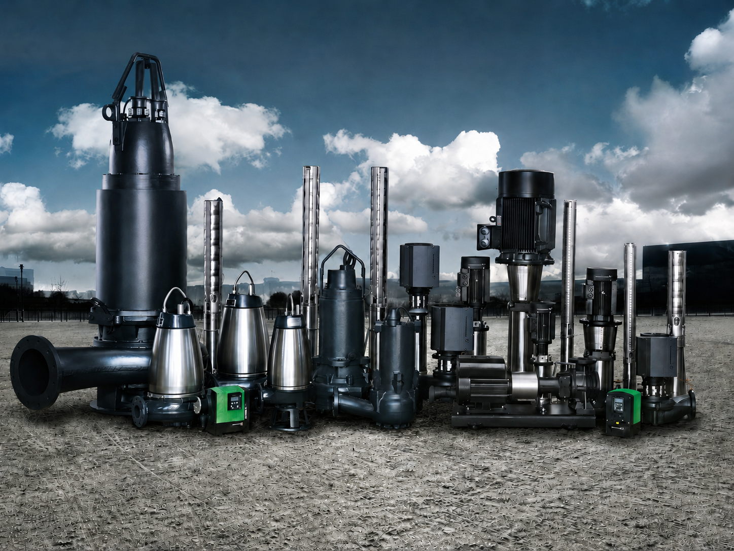 Grundfos pump product range