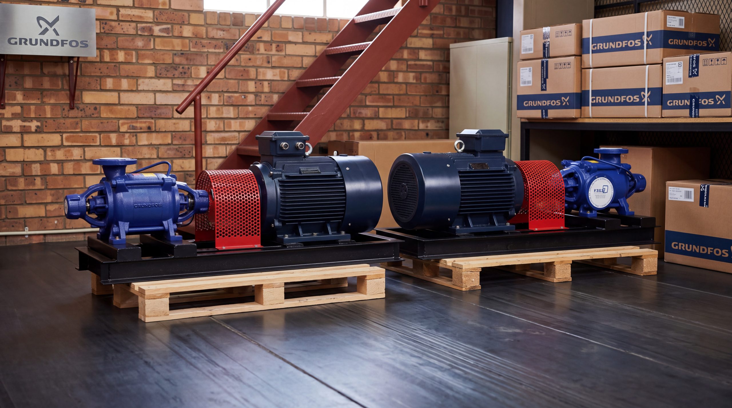 A range of industrial pumps supplied by SA Pump Solutions