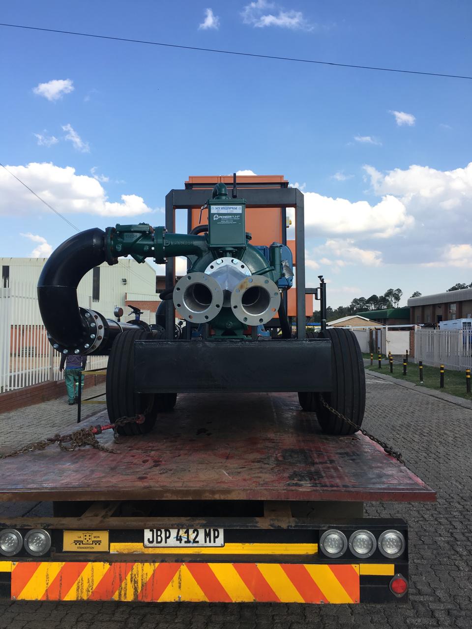 Trailer-mounted pump system project photo 3
