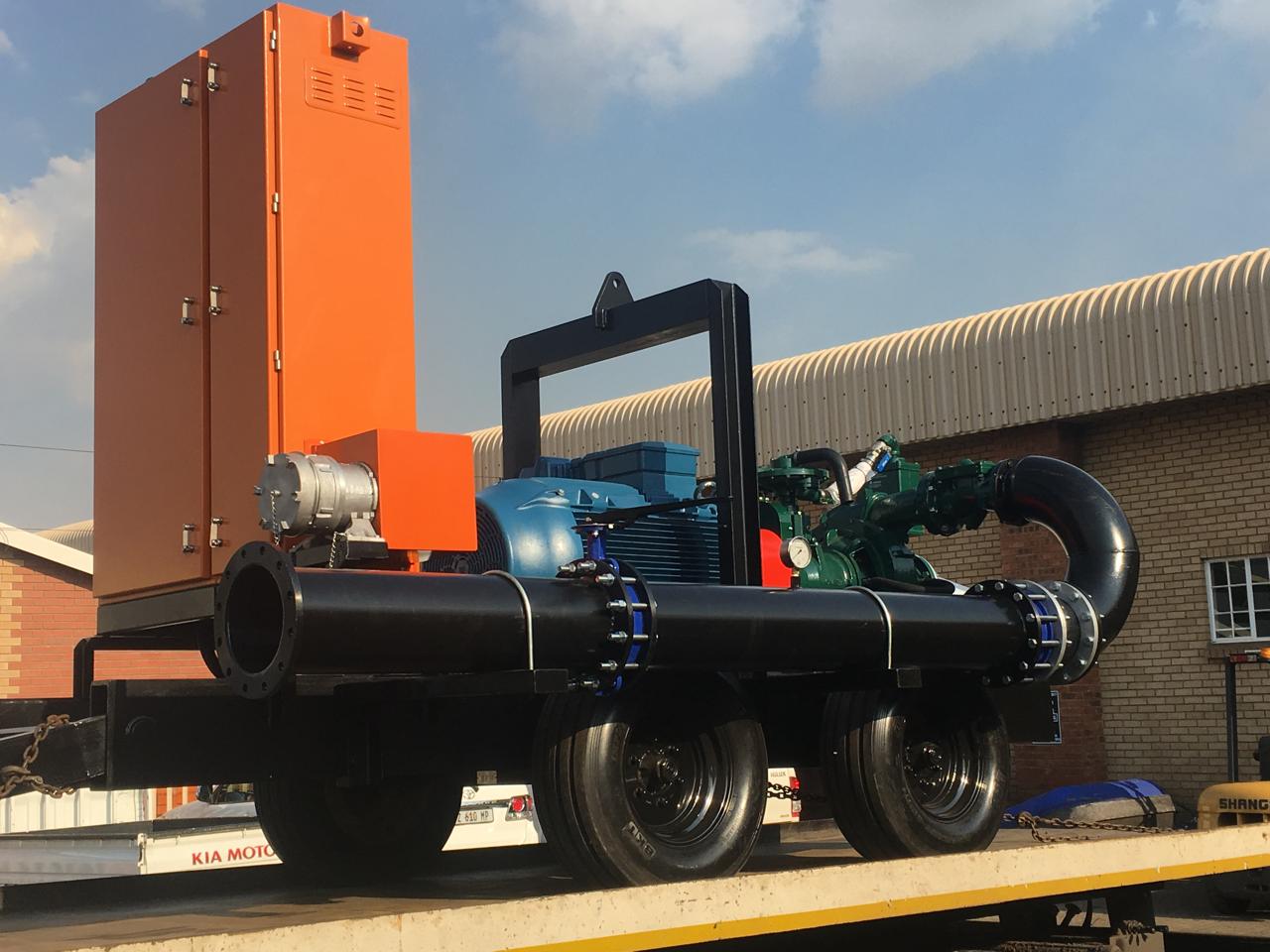 Trailer-mounted pump system project photo 5