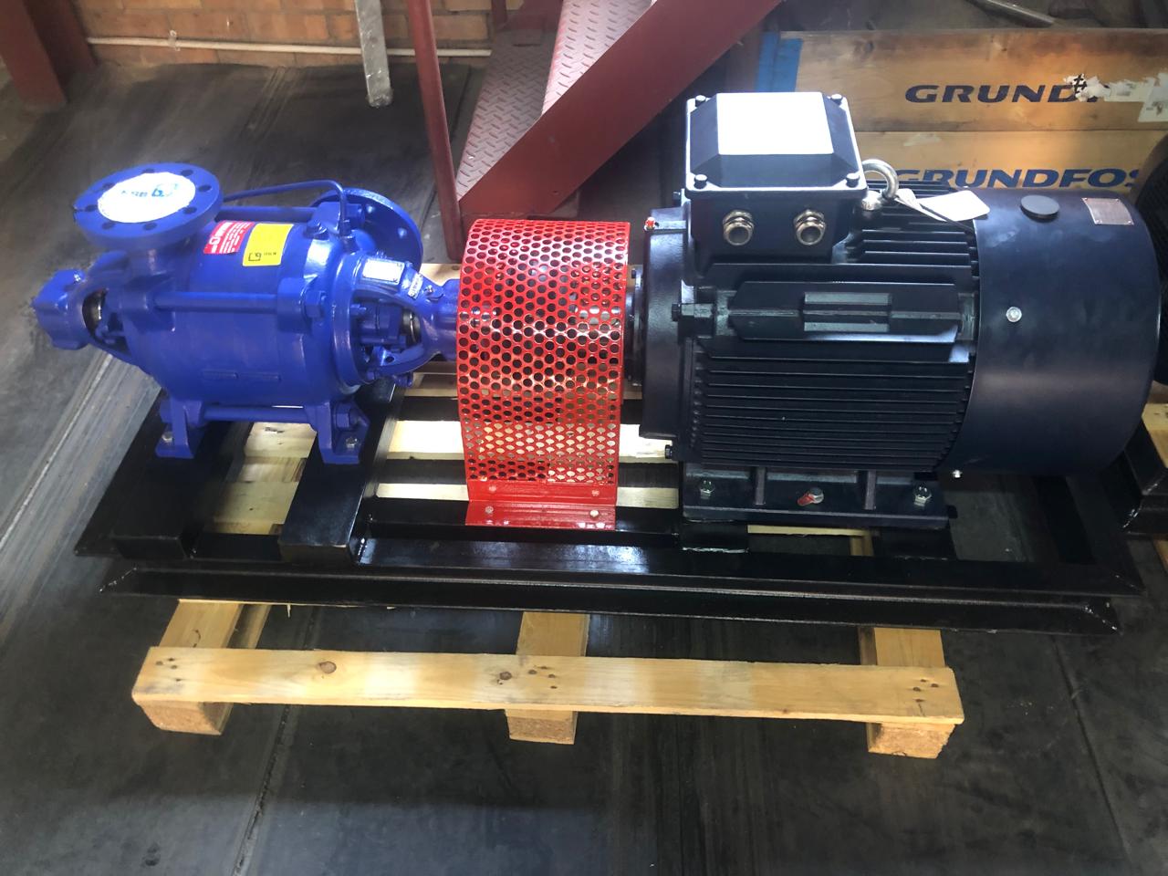 Underground booster pump set project photo 1